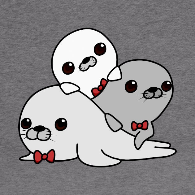 The Three Seal Amigos by Jamtastic